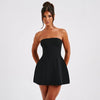 Chic Strapless Mini Dress – Tijdloos, Sexy & Elegant