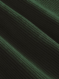 Corduro™ | Heren Corduroy Overhemd met Halve Knoopsluiting