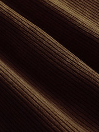 Corduro™ | Heren Corduroy Overhemd met Halve Knoopsluiting