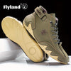 FLYLAND Vintage Leren Chukka’s – Herenschoenen met Klasse