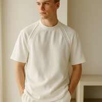 CleanFit Boxy Zomer-Tee voor Heren