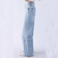 Straight-Leg Denim Jeans – Urban Street Style