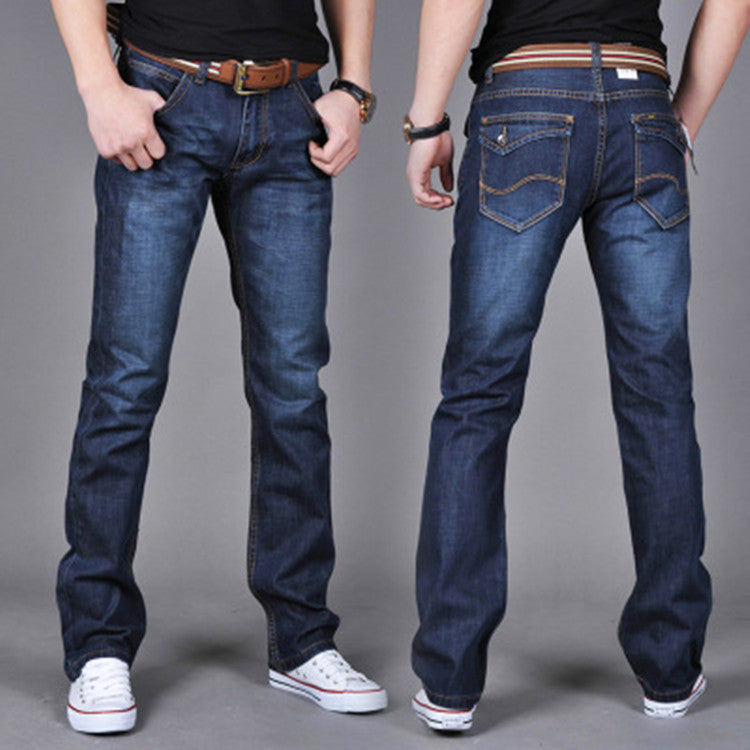 Straight Fit Jeans Heren – Tijdloze Denimstijl