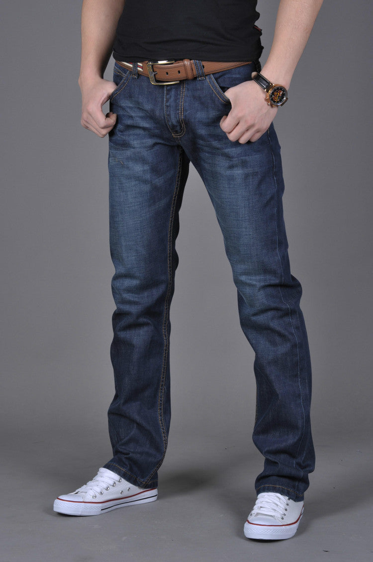 Straight Fit Jeans Heren – Tijdloze Denimstijl