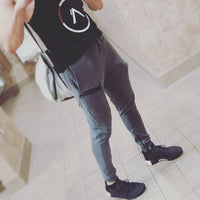 Fitness Joggers Heren – Urban Look met Zakritsen