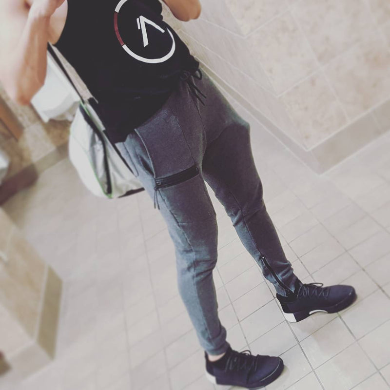 Fitness Joggers Heren – Urban Look met Zakritsen