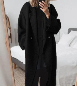 Aurélienne™ | Oversized Wolblend Trenchcoat voor Dames