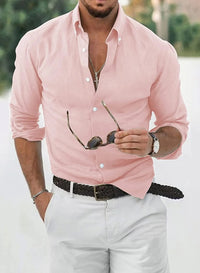 Klassiek Kreukvrij Overhemd Voor Mannen - Cosmo