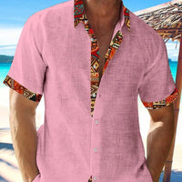 Heren Hawaii Shirt – Zomers & Boho Beach Vibes