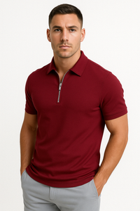 Finn™ | Half Zip Polo Shirt