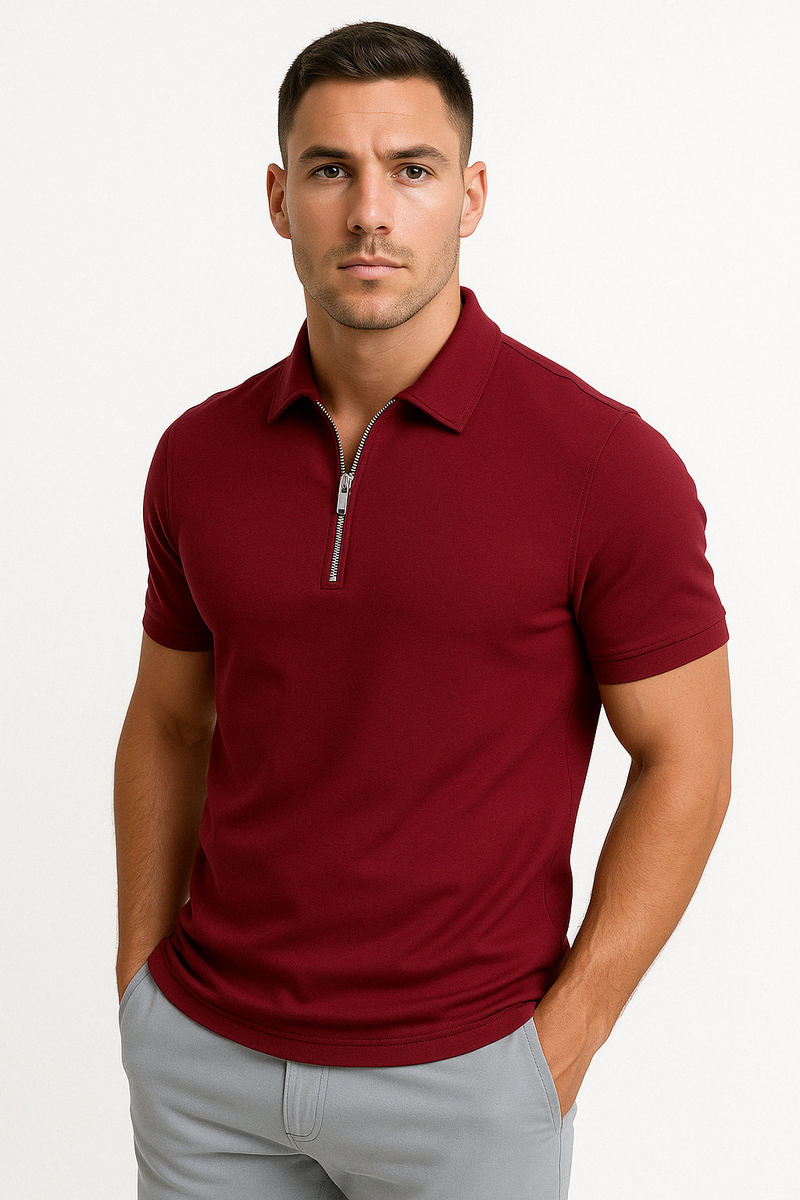 Finn™ | Half Zip Polo Shirt