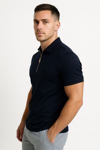 Finn™ | Half Zip Polo Shirt