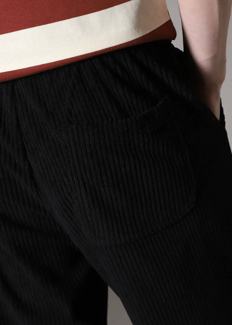 Ribgebreide Comfort Fit Broek – Relaxed & Stijlvol