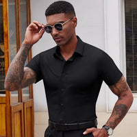 FlexFit™ Vierzijdig Stretch Overhemd – Ademend & Kreukvrij