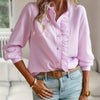 Yize Graceful Ruffle Blouse
