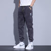 Zachte denim joggingbroek - Aljor