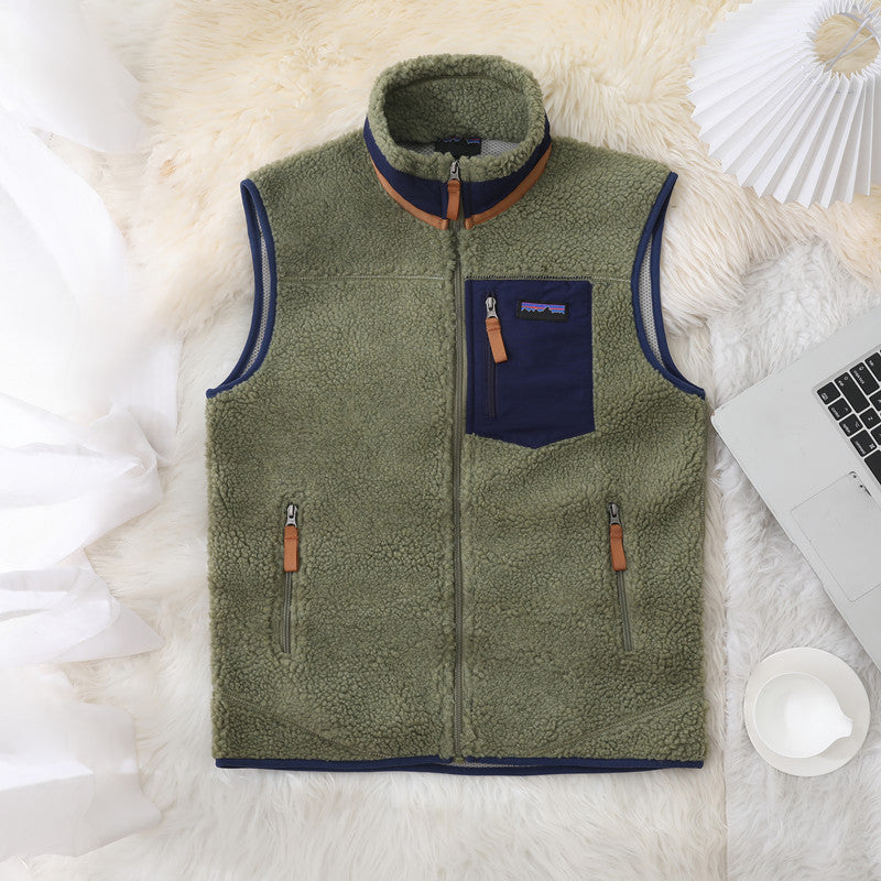 NordBorg™ | Unisex Fleece Bodywarmer van Lamswol