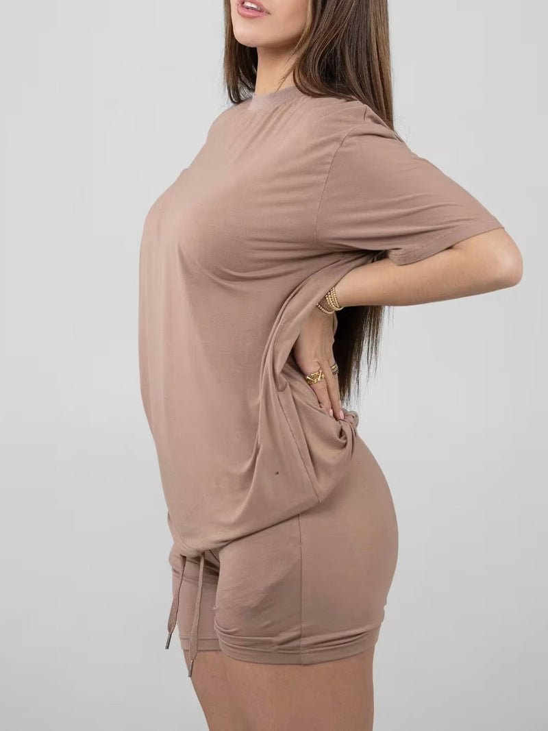 ComfyChic Zomerset – Luchtig Broekpak in Macaronkleuren