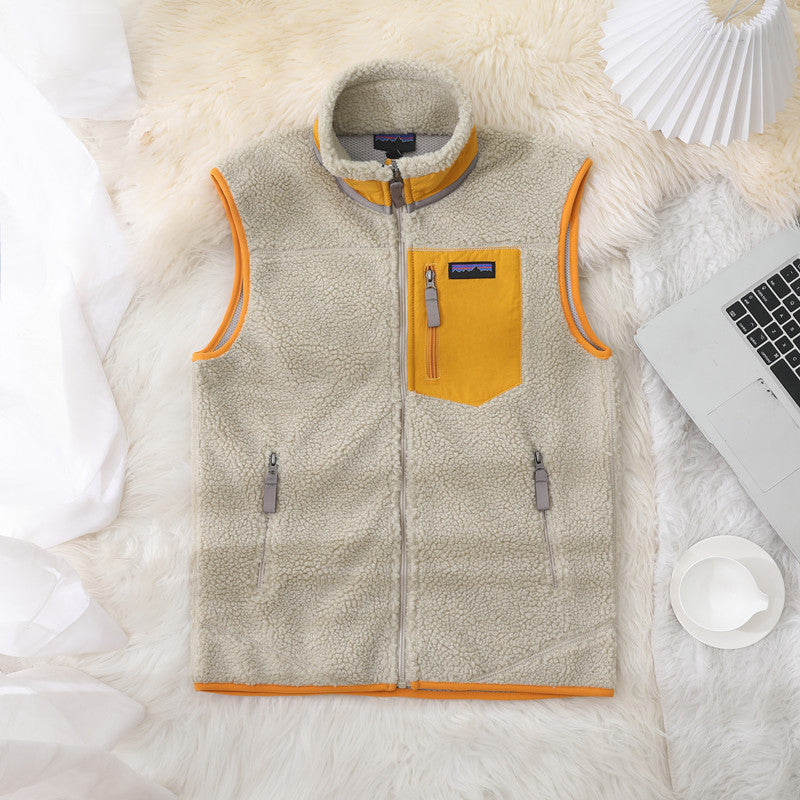 NordBorg™ | Unisex Fleece Bodywarmer van Lamswol