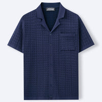 Cubaanse Knit Polo – Licht, Stijlvol & Ademend