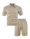 ICONIC Summer Set – Ademend Polo & Shorts voor Mannen