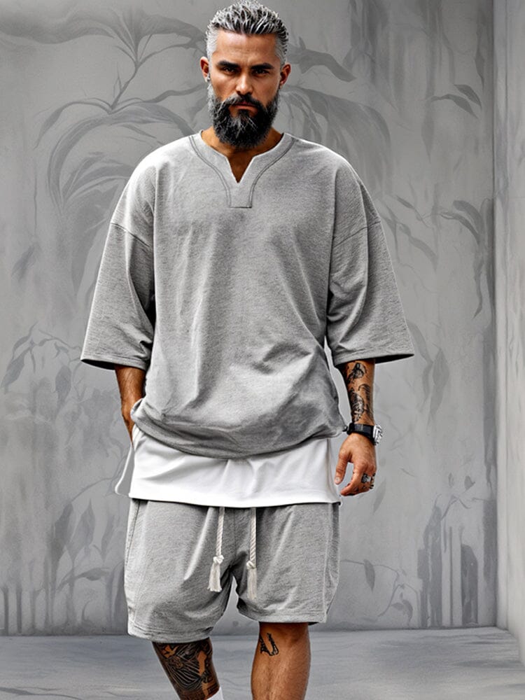 UrbanLayer Set – Streetstyle Two-Piece met Losse Hem