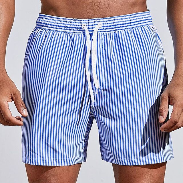 Klassieke gestreepte boardshorts - Jorn