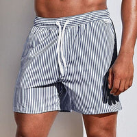 Klassieke gestreepte boardshorts - Jorn