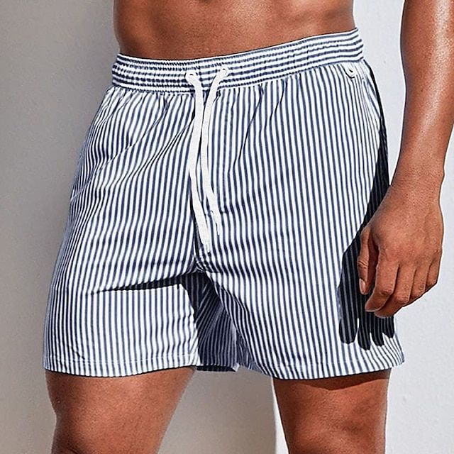 Klassieke gestreepte boardshorts - Jorn