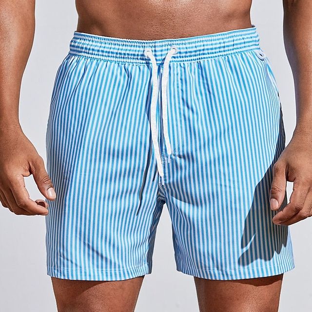Klassieke gestreepte boardshorts - Jorn