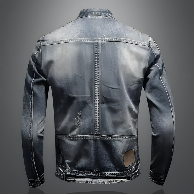 Stijlvol premium denim herenjack - Arjen