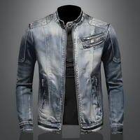 Stijlvol premium denim herenjack - Arjen