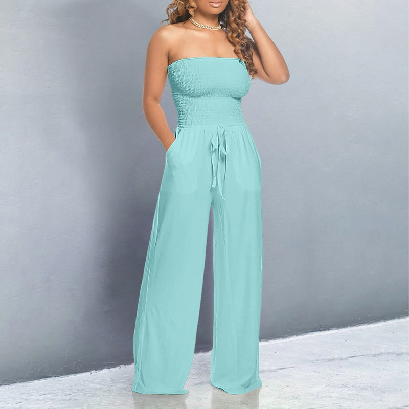 Amara Breeze™ | Strapless Jumpsuit