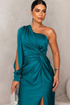 Averly Luxe™ | Luxe One-Shoulder Gala Jurk