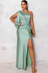 Averly Luxe™ | Luxe One-Shoulder Gala Jurk