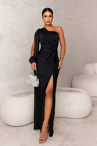 Averly Luxe™ | Luxe One-Shoulder Gala Jurk